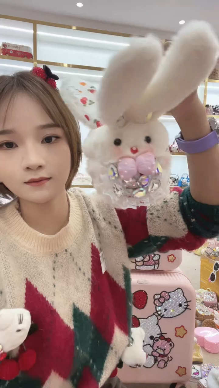 PVC格格家定制女包8677 香蕉夹