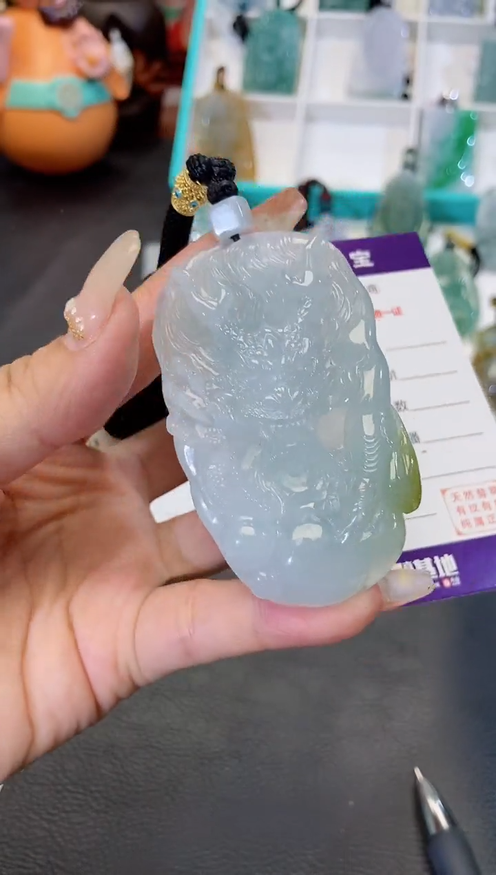 颈饰未镶嵌翡翠缅甸天然翡翠