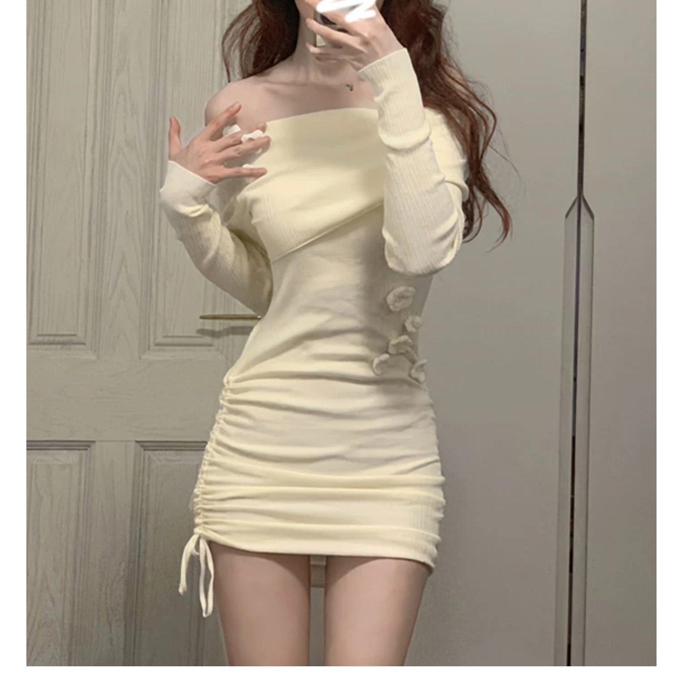 夏季新款女旷野蝴蝶显瘦法式茶歇前短后长设计感小众仙女裙