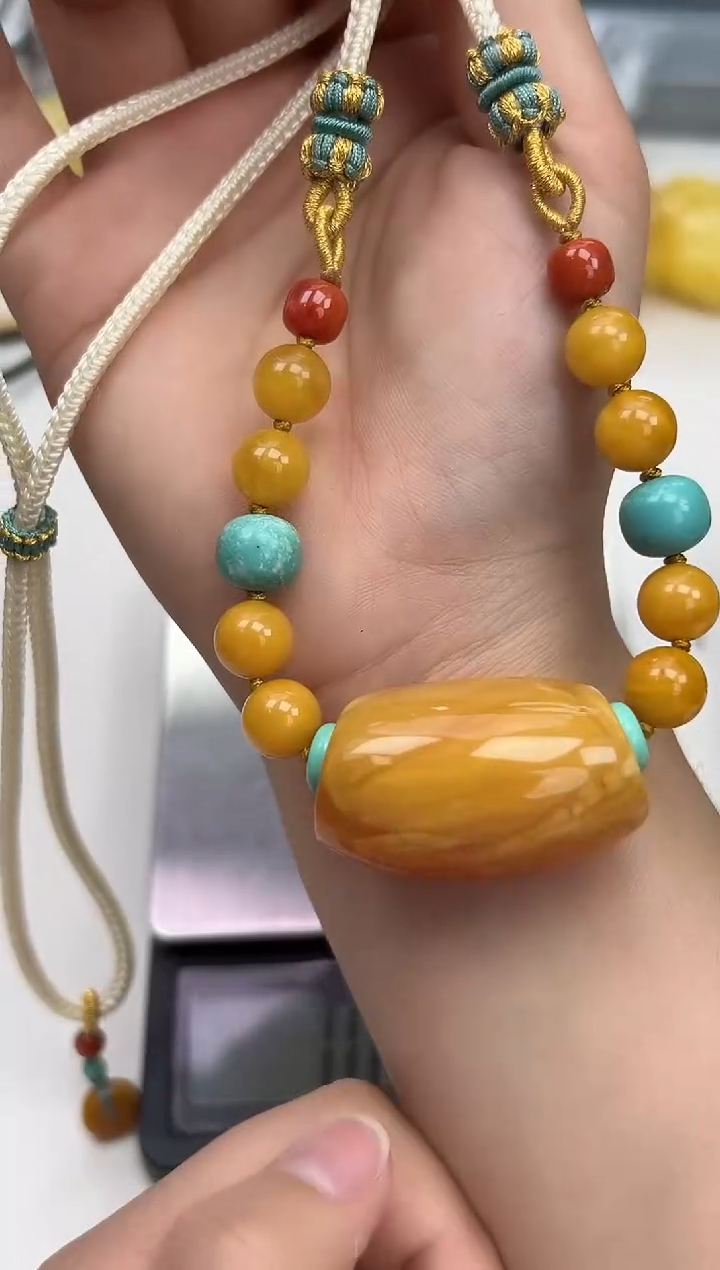 裸石琥珀未镶嵌琥珀蜜蜡吊坠