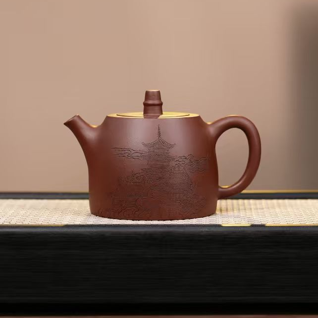 汉铎壶  底槽清 YZL 刻绘                                     