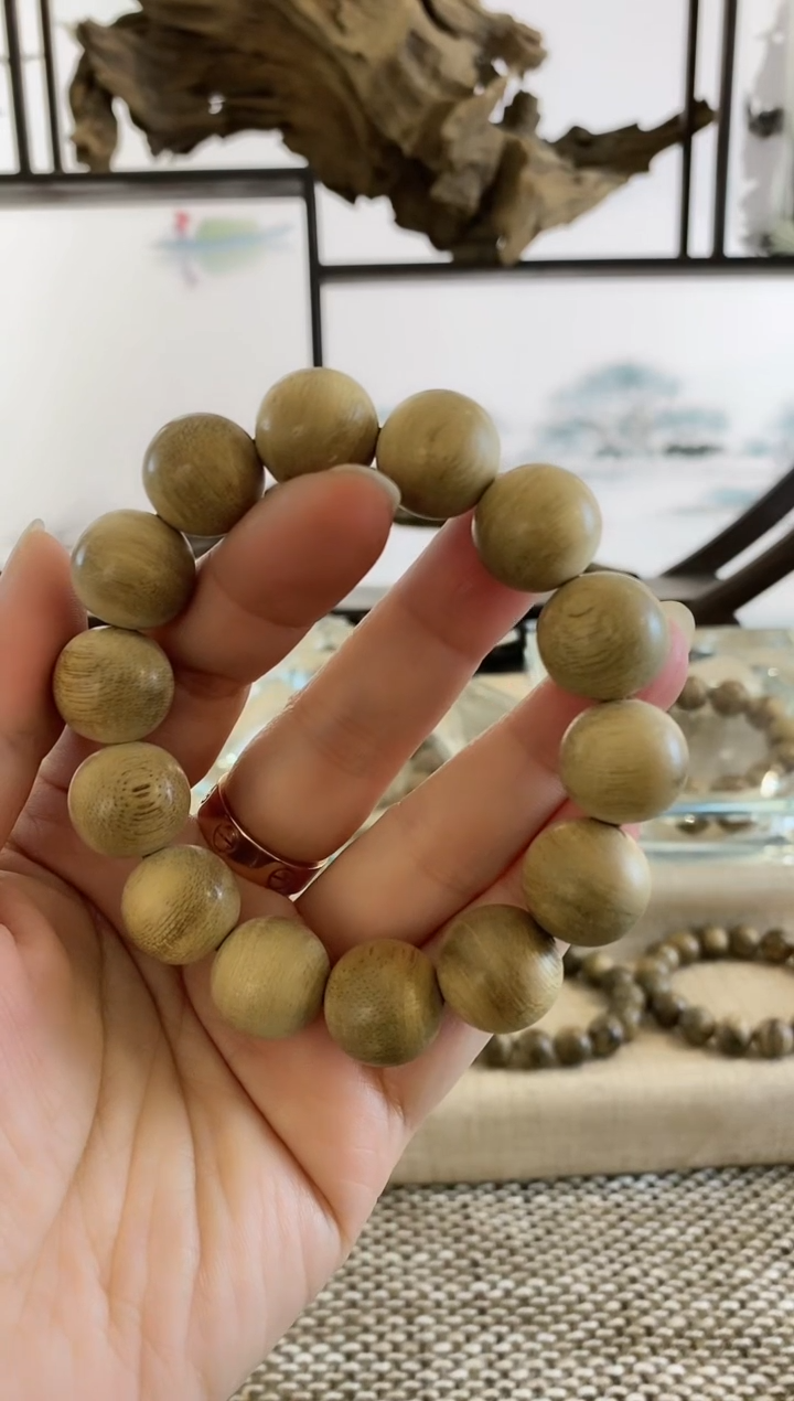 【闪购商品】沉香手串正区巴布亚陈年老料16+MM单圈