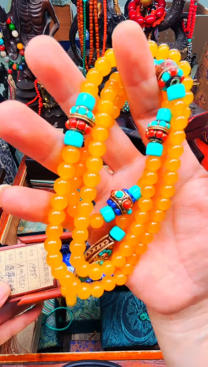 翡翠未镶嵌颈饰安哥精品优选链接b58