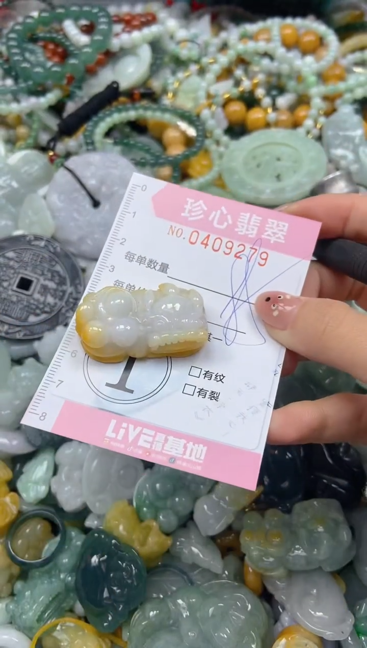 颈饰未镶嵌翡翠闪购0409279