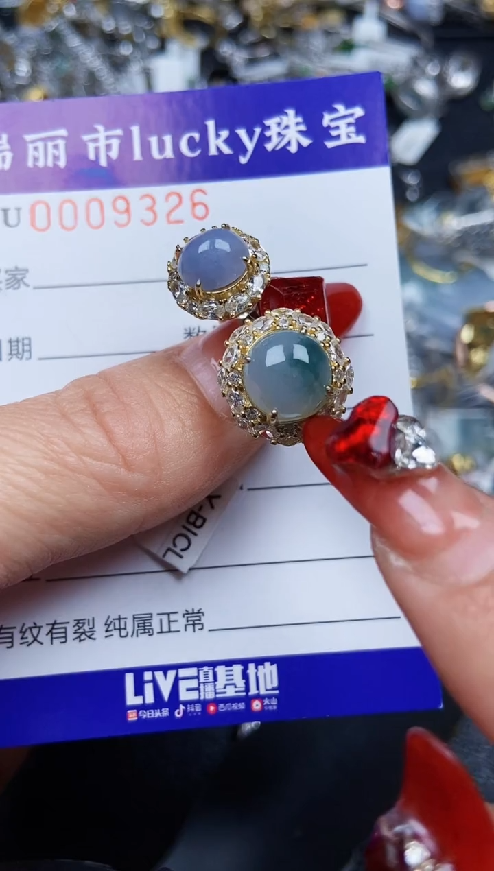 【闪购商品】翡翠颈饰银S925镶嵌9326