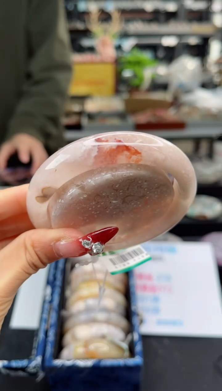 【闪购商品】石英质玉手镯未镶嵌59圈口（不退不换）1656259