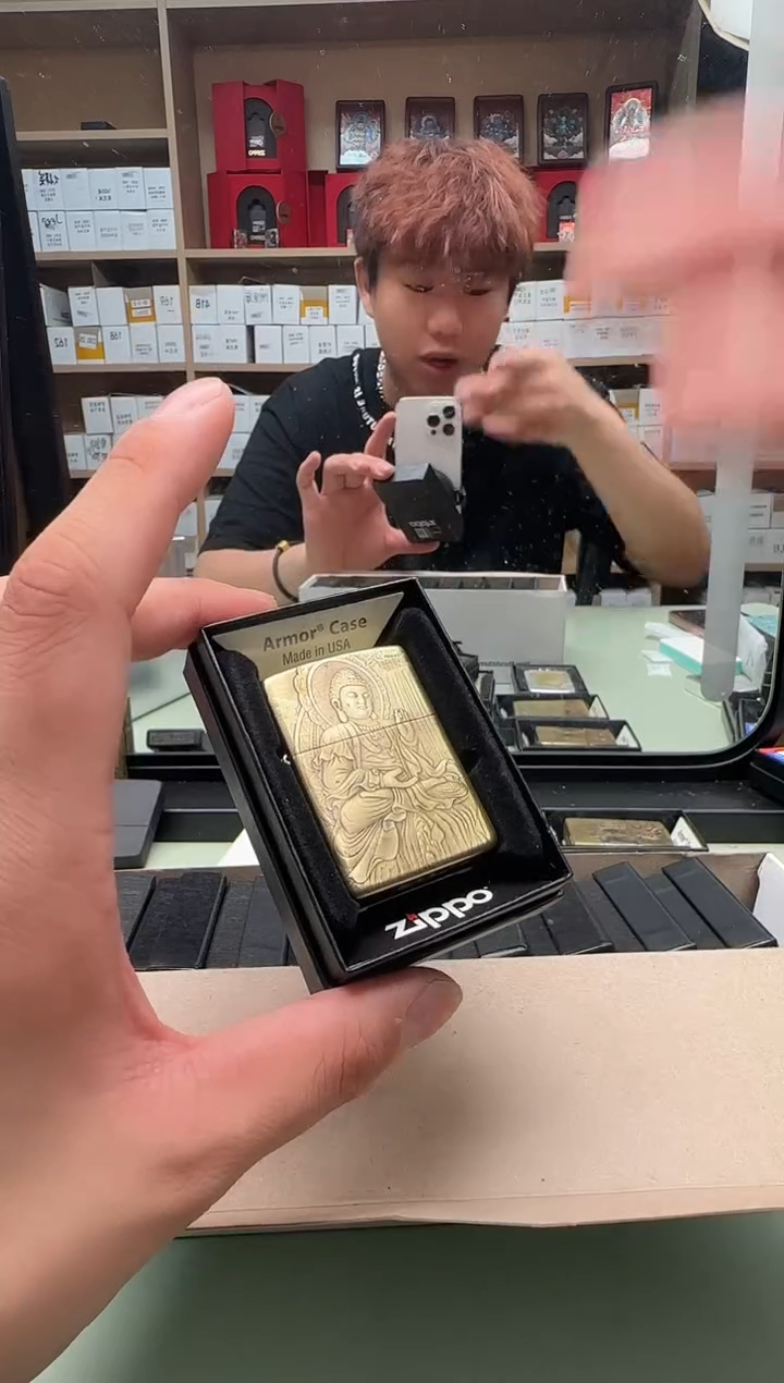 Zippo打火机168大日如来悟