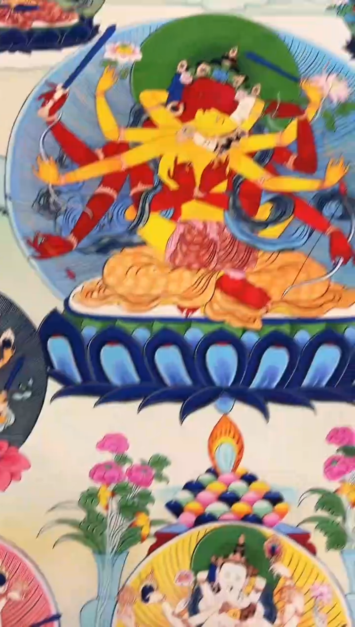 卷轴画唐卡TK16104