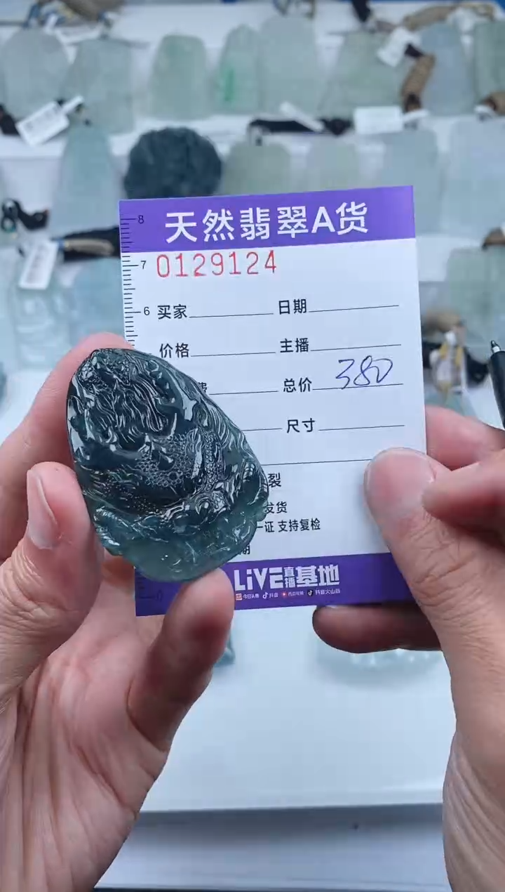 【闪购商品】翡翠颈饰未镶嵌       124