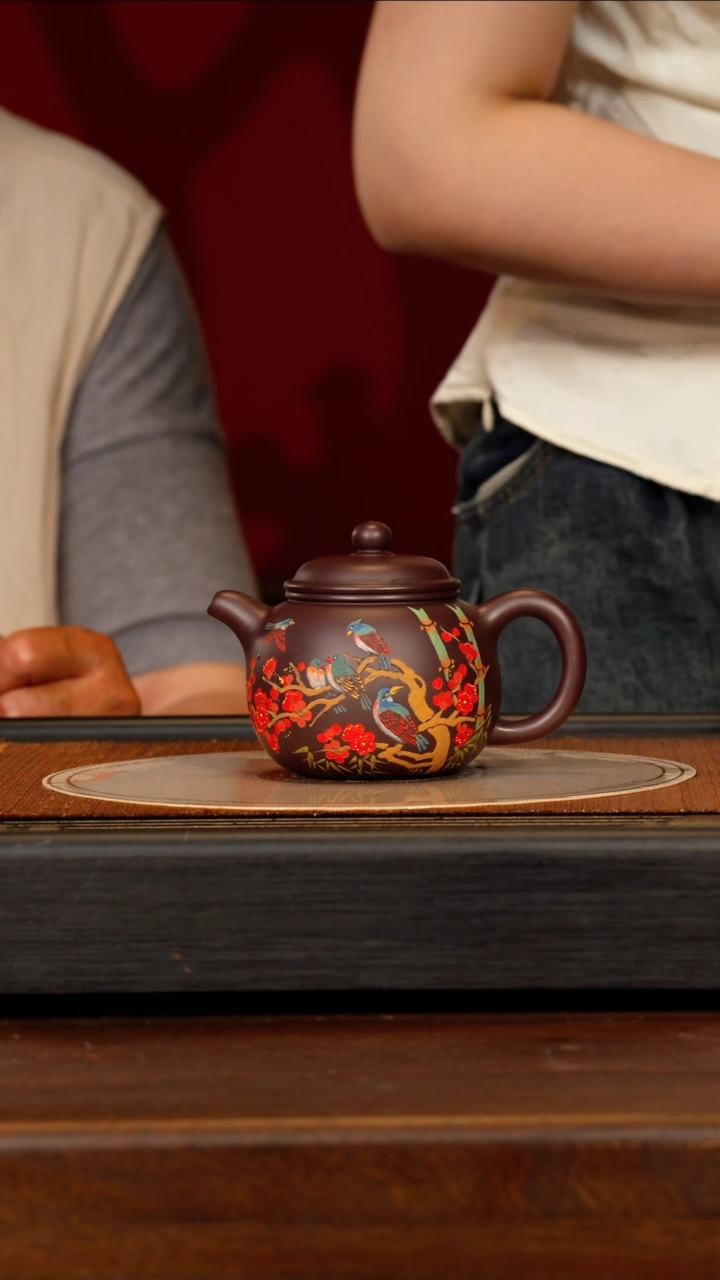 茶壶紫砂宜兴紫砂YJB 黑墩头 匏樽