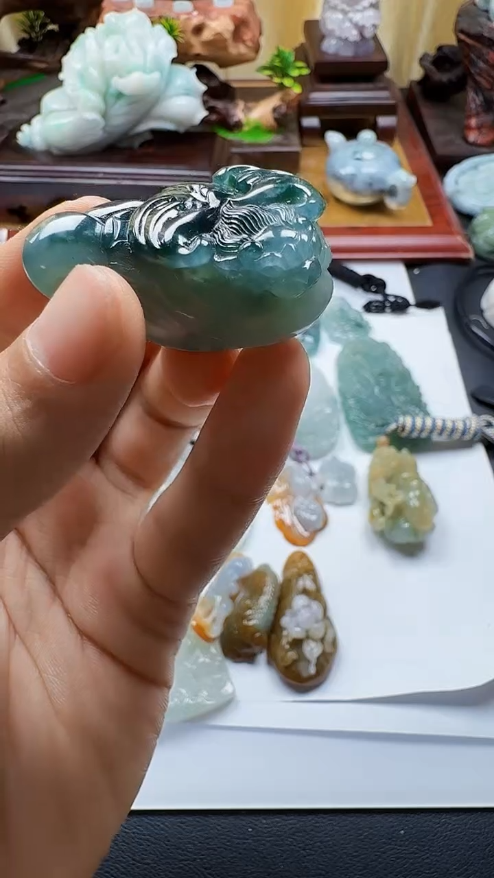 吊坠(不含链)未镶嵌翡翠1