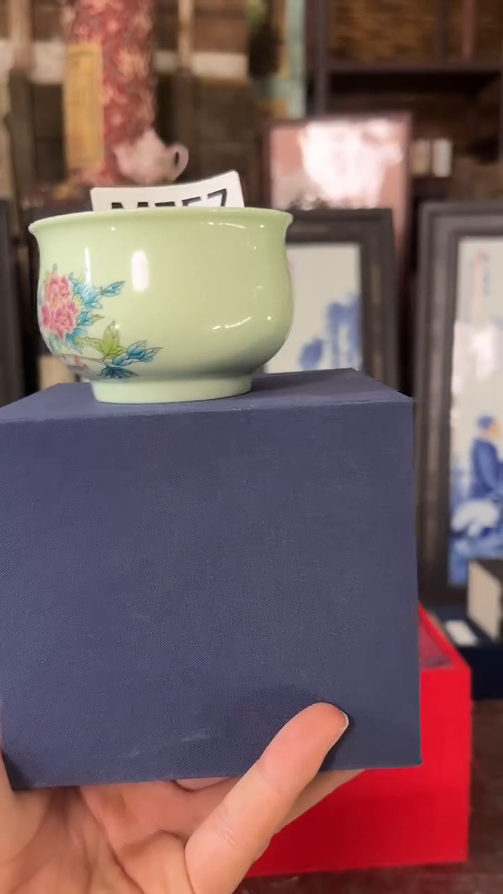 摆件陶景德镇陶瓷摆件M757带礼盒