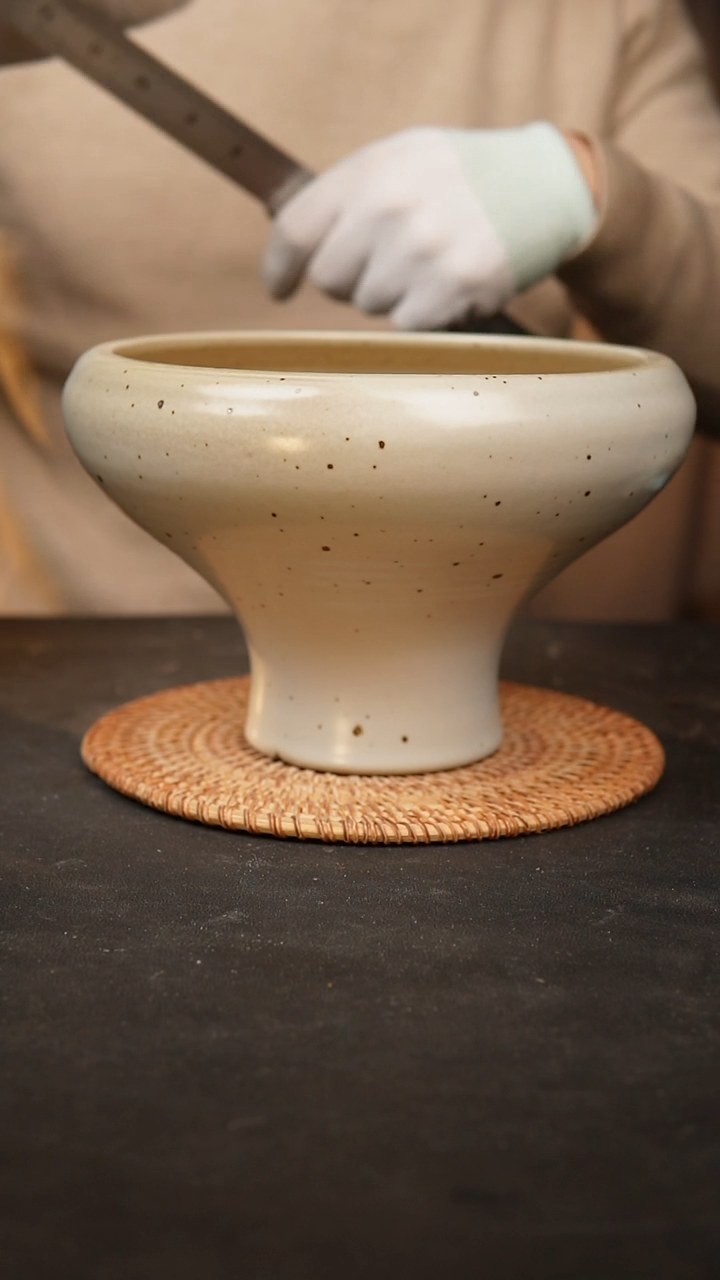 【闪购商品】瓷片泥泥手工花盆