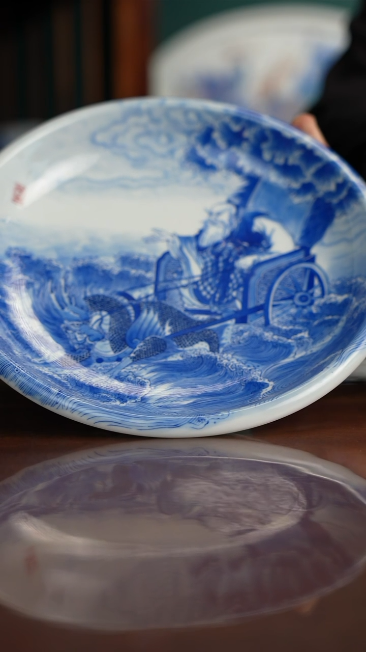 河伯 沈燕红老师作品 非遗传承人