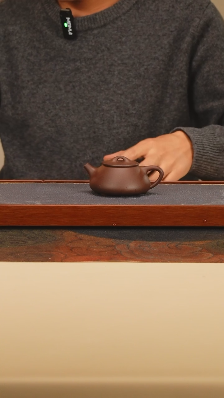 【闪购商品】紫砂茶壶景州石瓢壶
