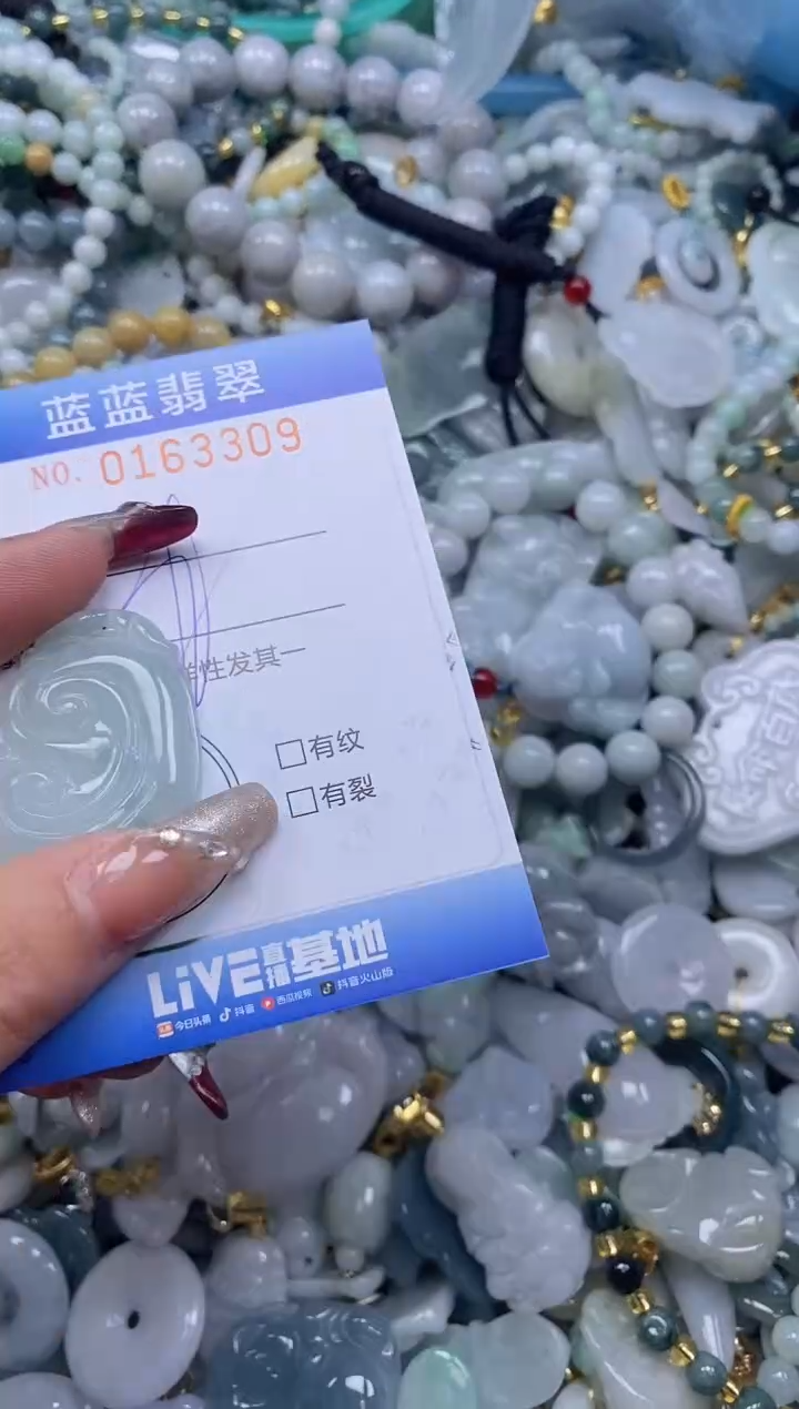 【闪购商品】翡翠颈饰未镶嵌闪购0163309