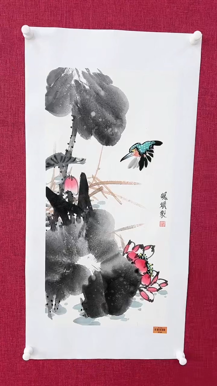 【闪购商品】绘画杨风顺绘画2平尺花鸟