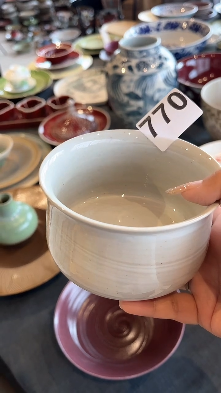 【闪购商品】碗770绞胎泥手工杯      