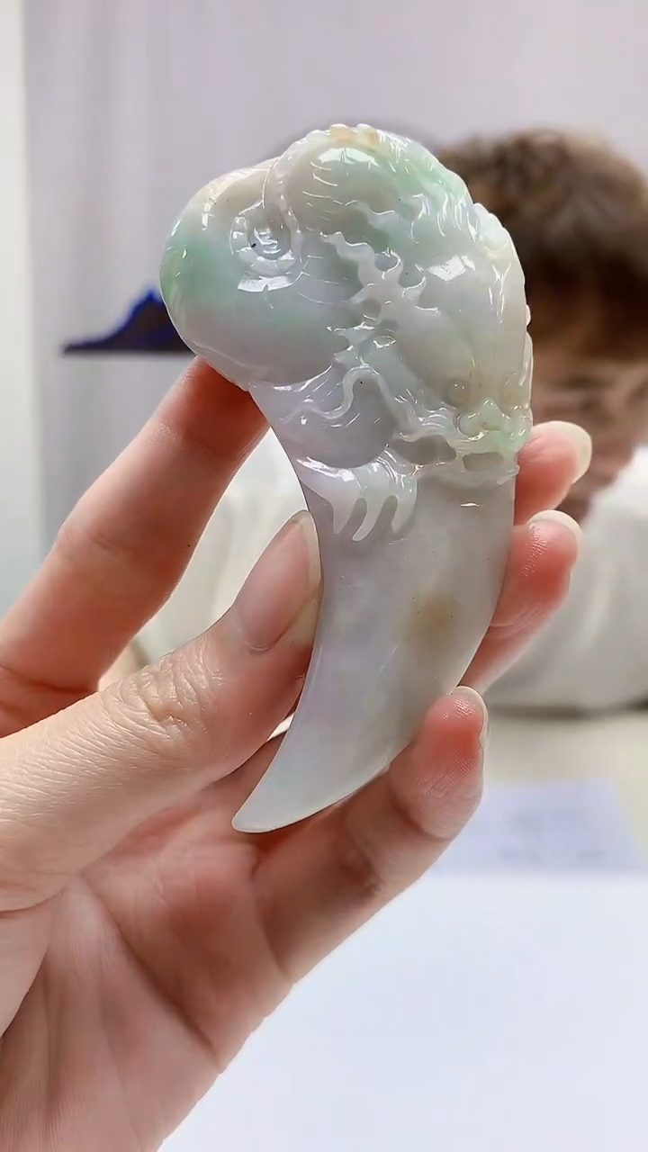 定制翡翠未镶嵌4868zm-毛货挂件97