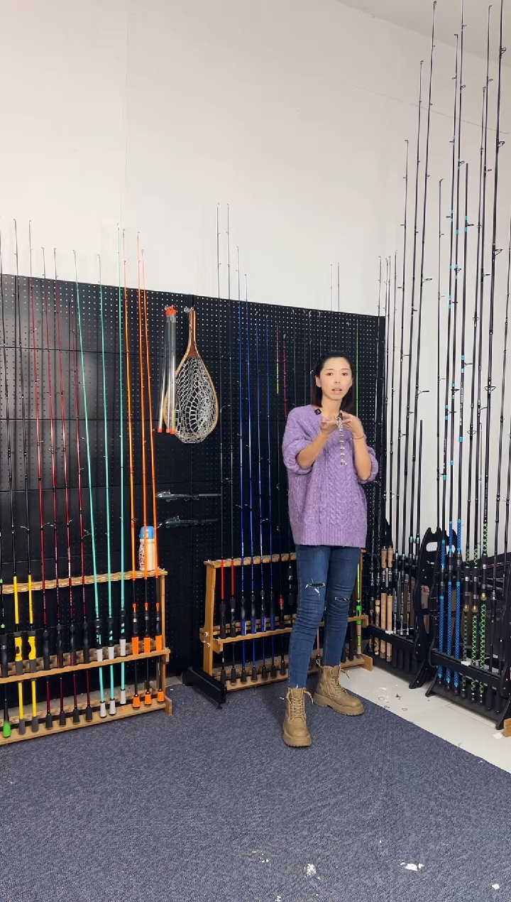 2.1m碳素竹叶青五节直柄2.1米（瑕疵尾货竿，没有售后，介意勿拍）