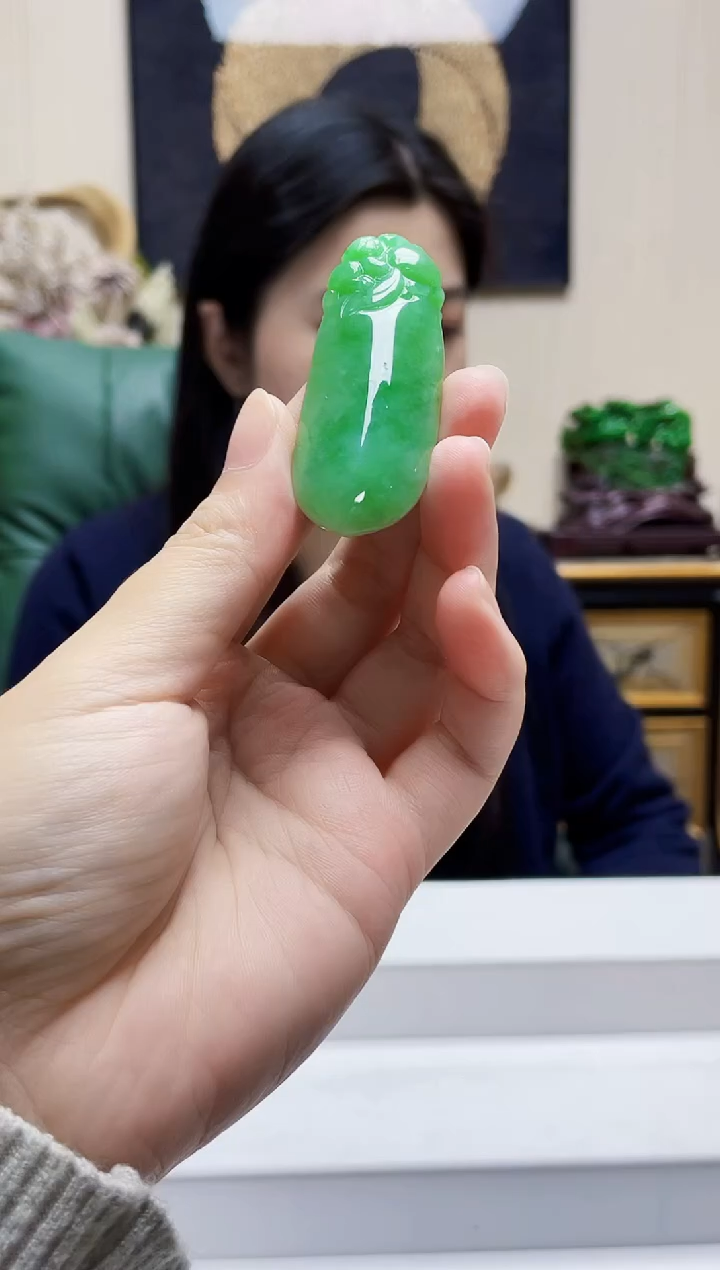 未镶嵌定制翡翠吊坠112