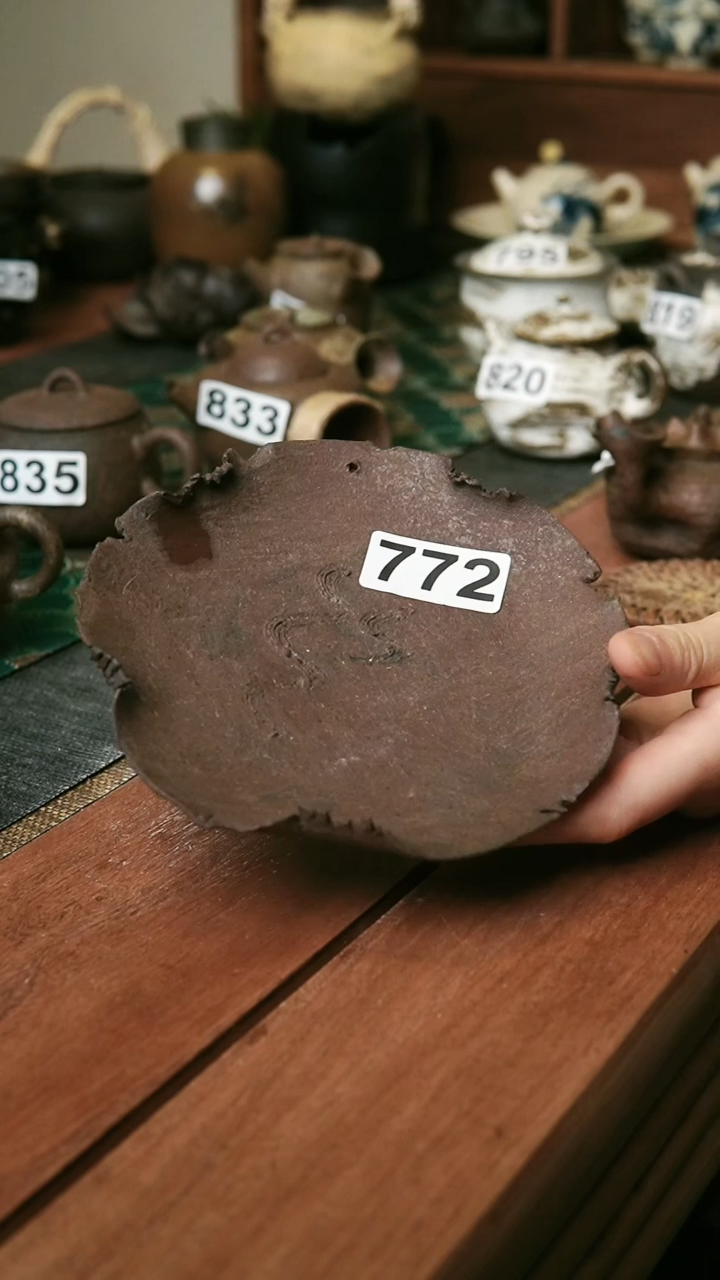 韩*紫砂全手工系列--壶承