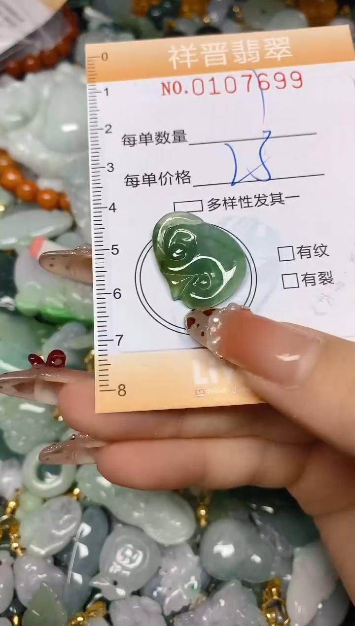 【闪购商品】翡翠颈饰未镶嵌闪购0107699