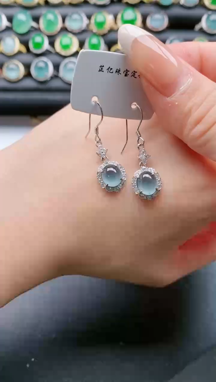 【闪购商品】翡翠戒指银S925镶嵌1111111