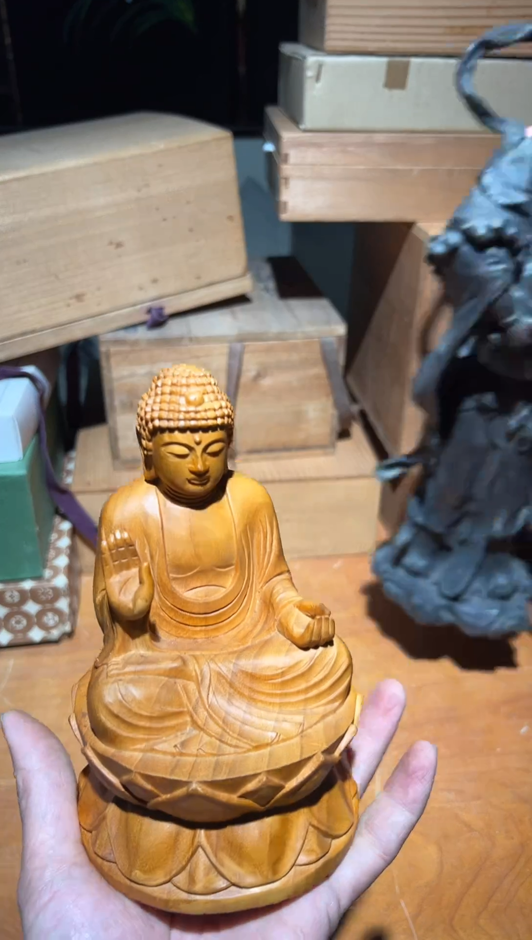 木A4663木制中古周边/有刮擦