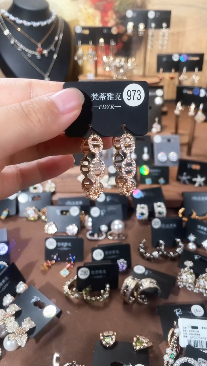 合金925银锆石梵973