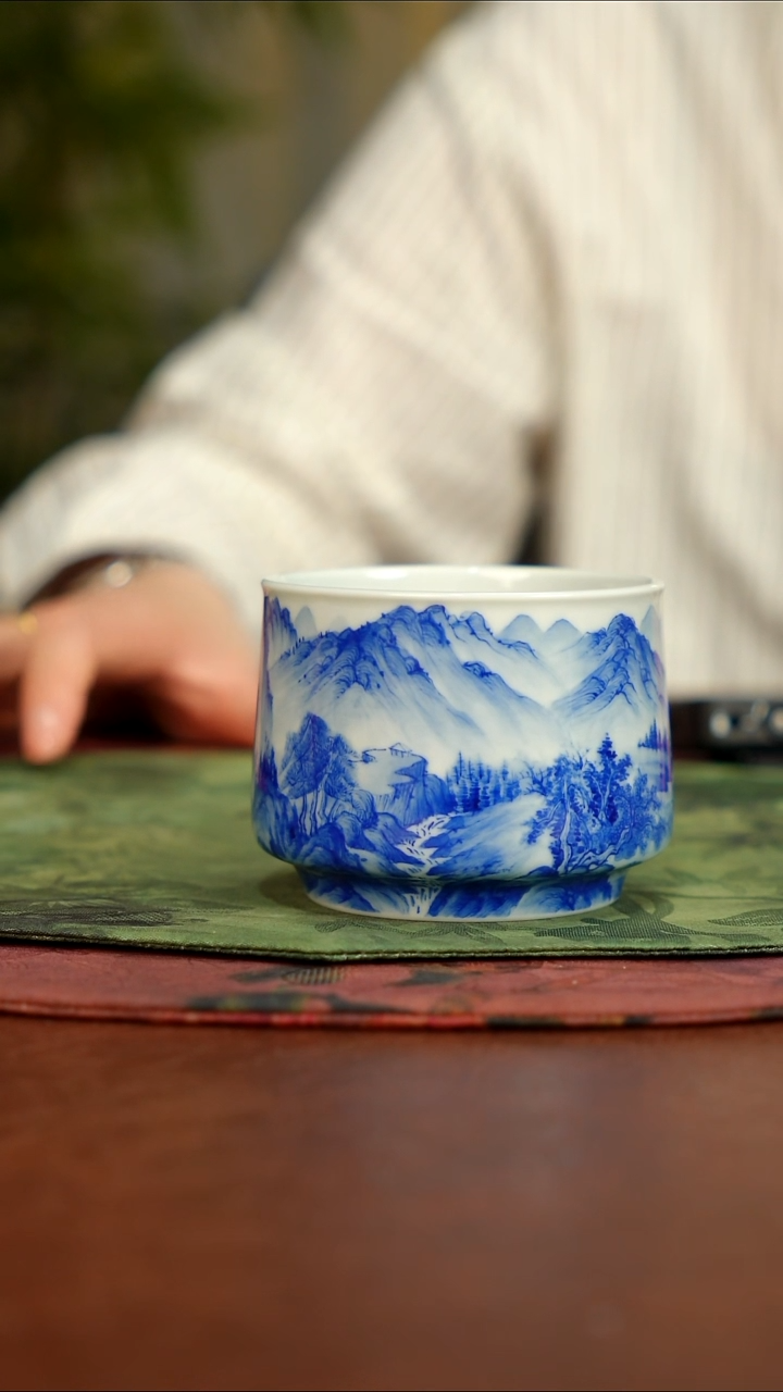 【昱清】柴窑景德镇手工茶器1