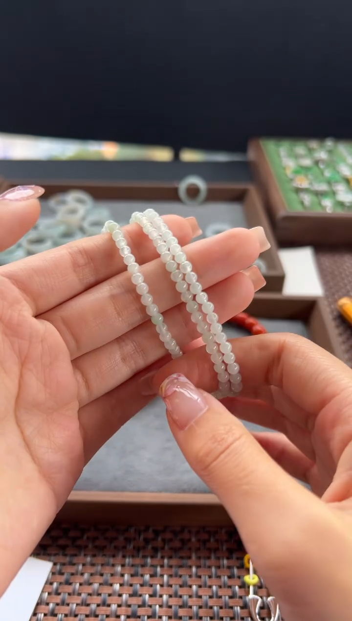 【闪购商品】翡翠手串未镶嵌704买断多样性发一