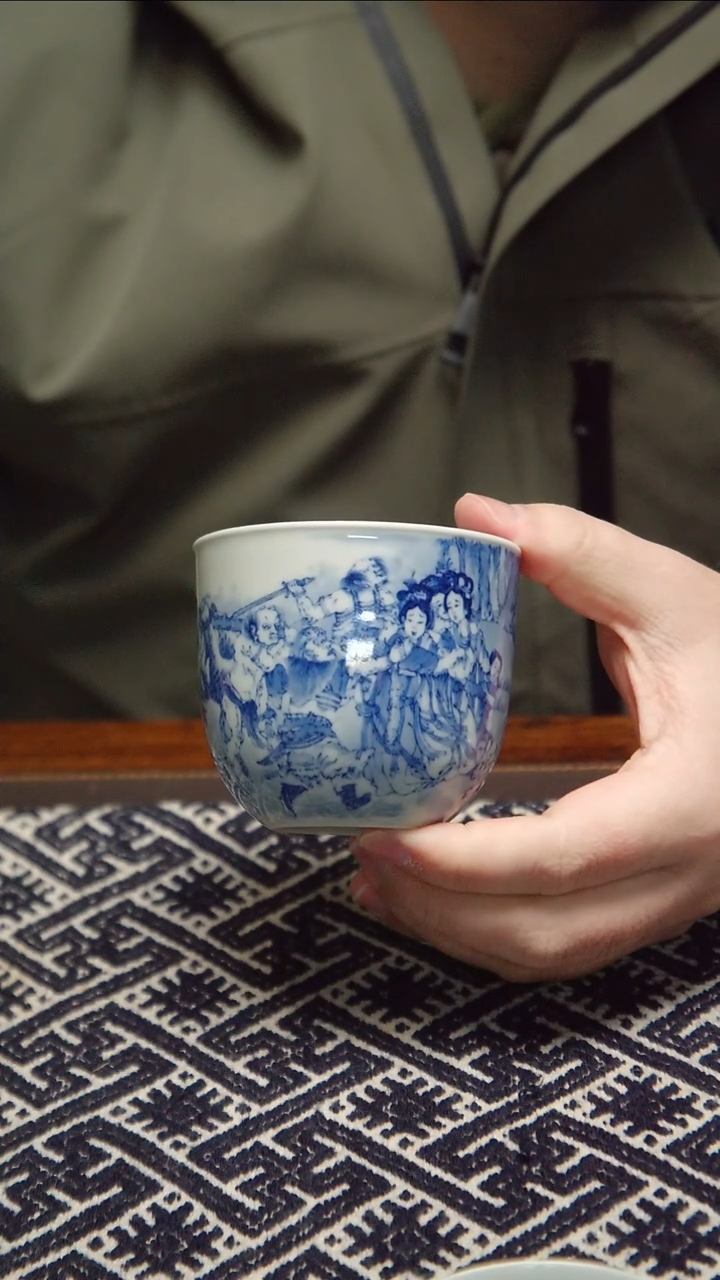 摆件瓷景德镇纯手工瓷器
