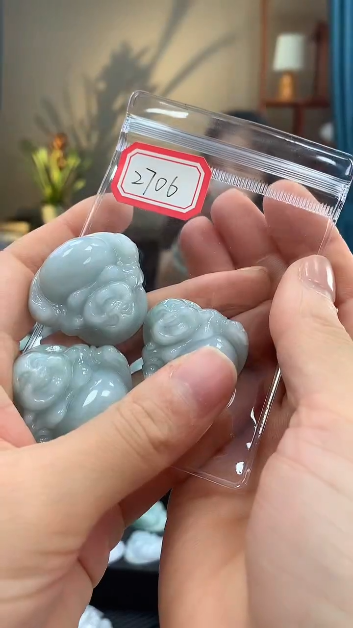 颈饰未镶嵌翡翠佛公 2706多样性发一件