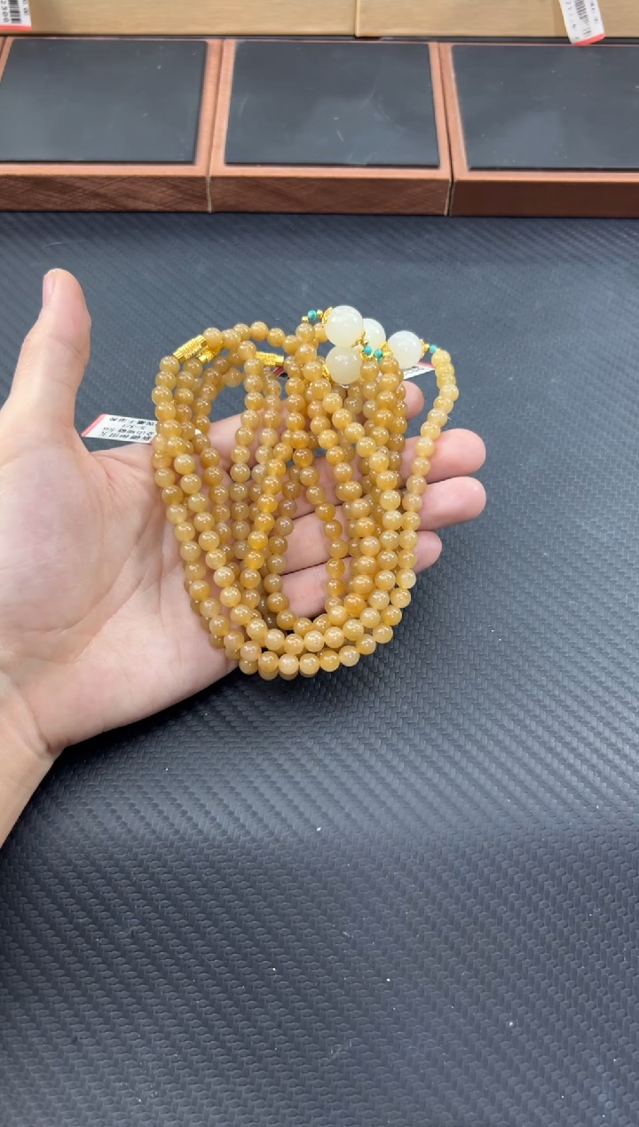 和田玉未镶嵌项链且末金山卡6妈妈链多样性发货拍一发一