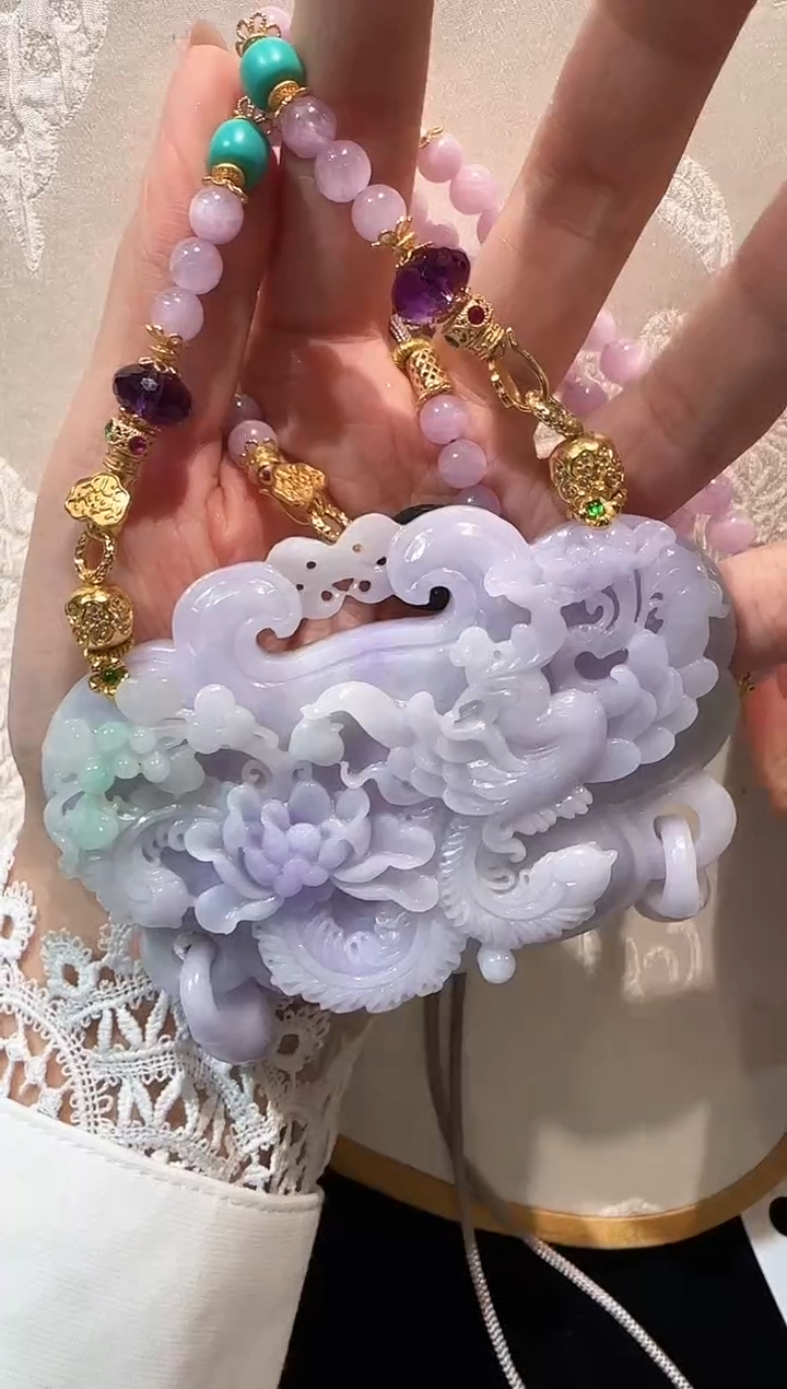 【闪购商品】翡翠颈饰未镶嵌国风