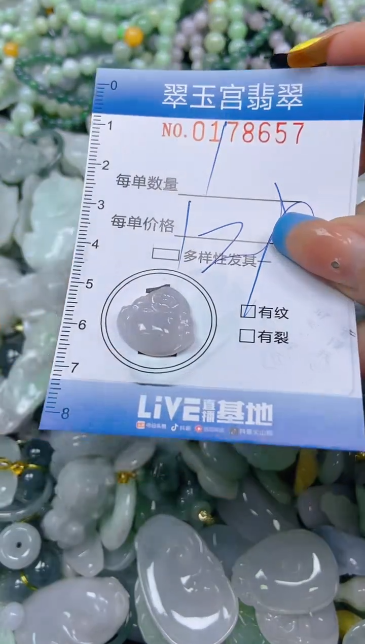 翡翠未镶嵌颈饰闪购0178657