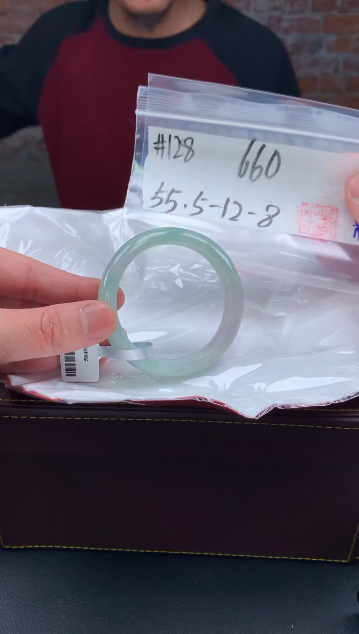 【闪购商品】定制翡翠未镶嵌毛货手镯需精细抛光/手镯128