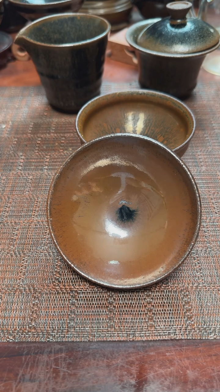 【闪购商品】茶盏通天龙窑柴烧建盏