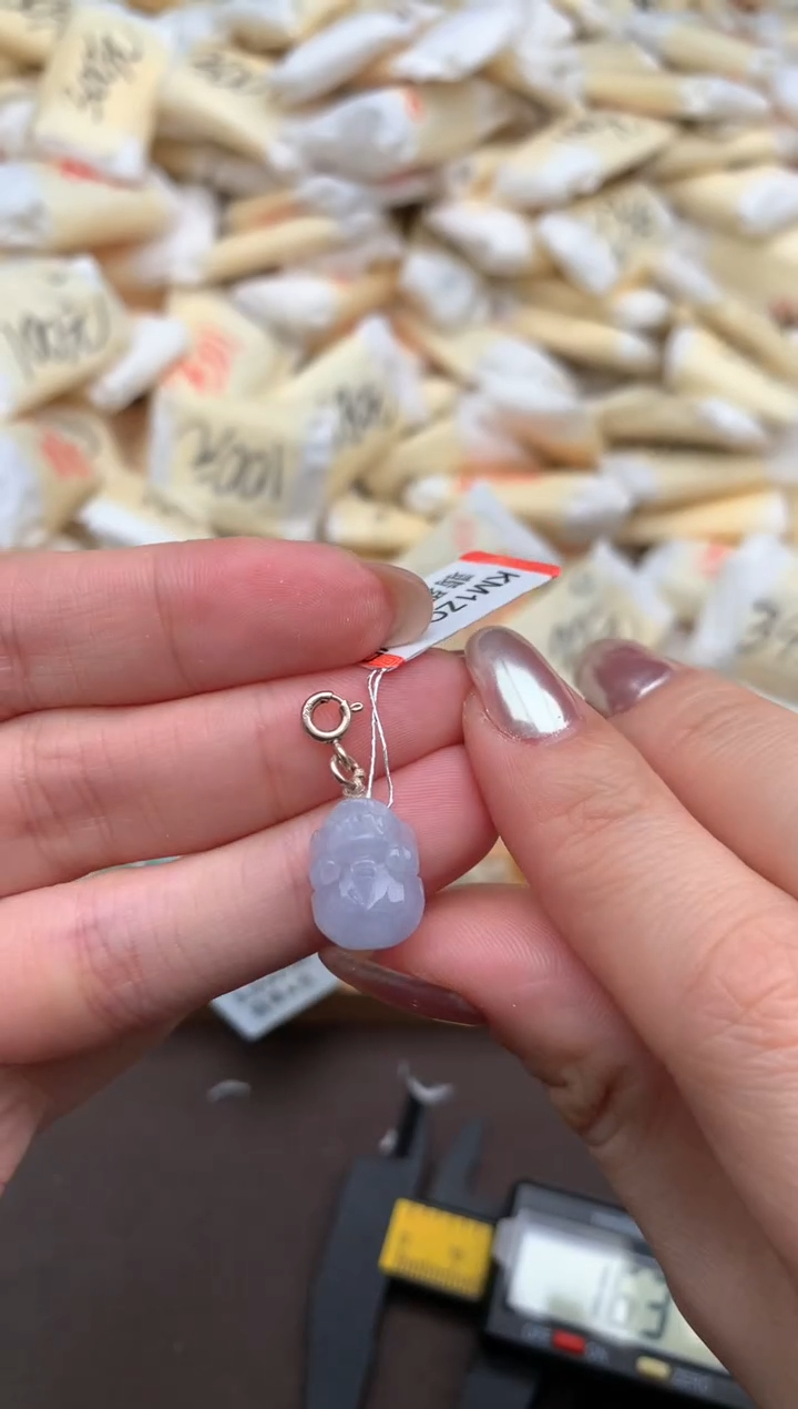 【闪购商品】翡翠挂件银S925镶嵌一