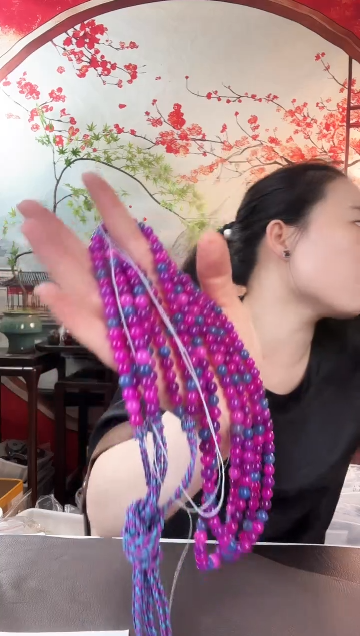 推荐款凝胶紫腰链000000