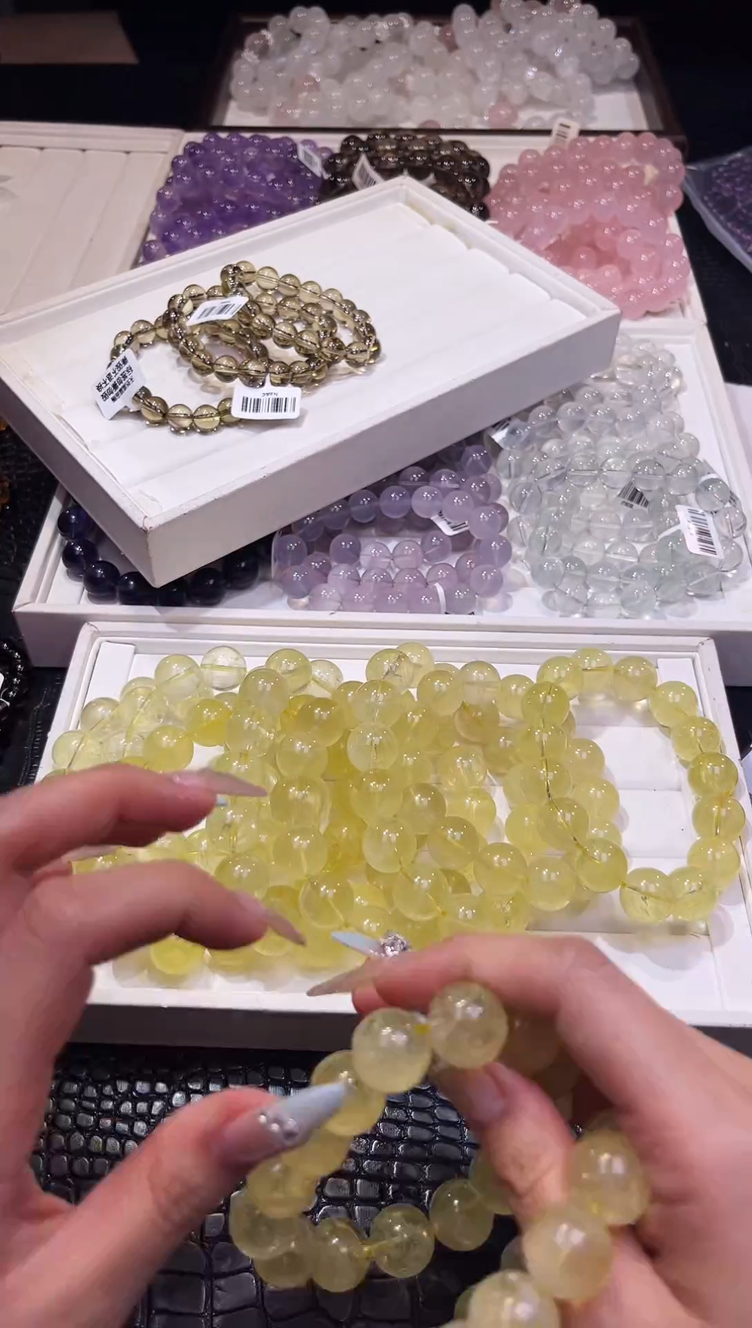 水晶手串未镶嵌A10-水晶手串-多样性发一