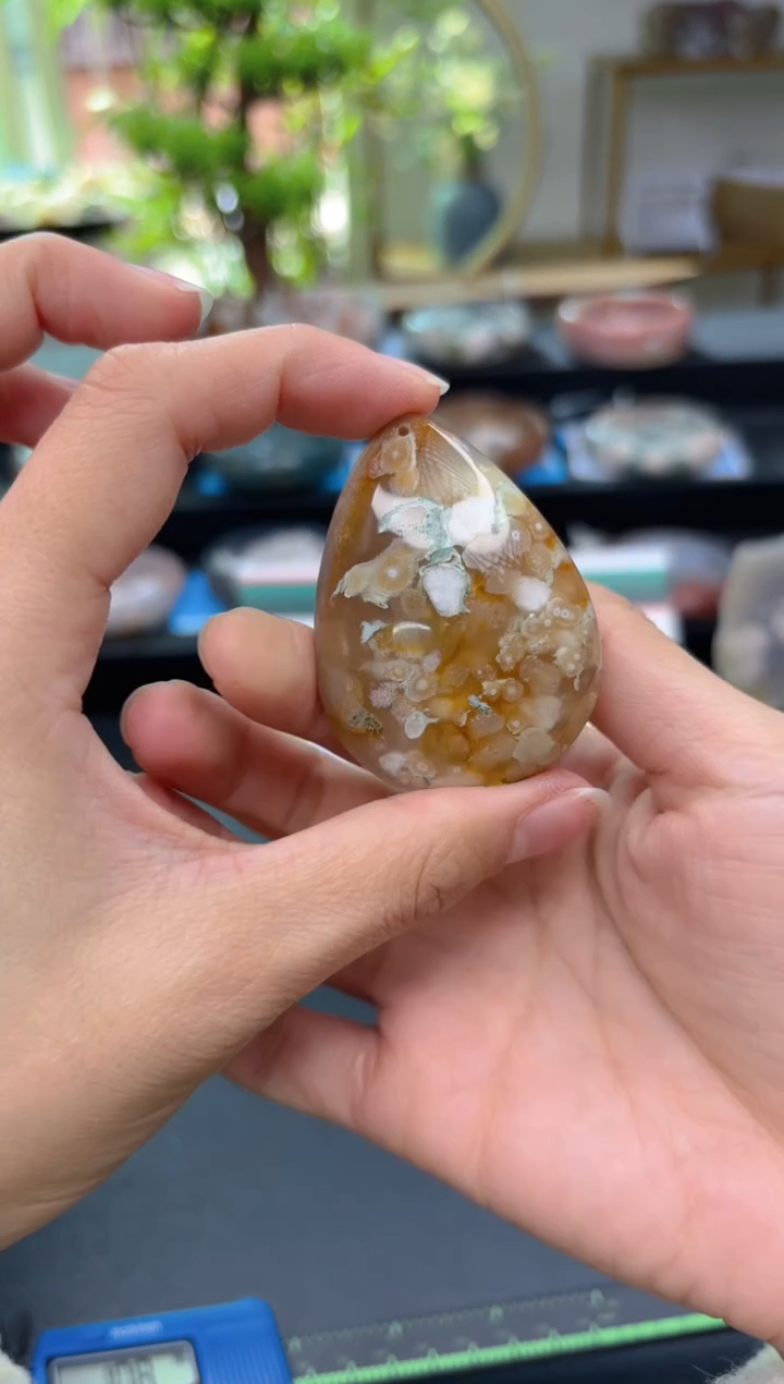 【闪购商品】石英质玉吊坠(不含链)未镶嵌C597（送绳）