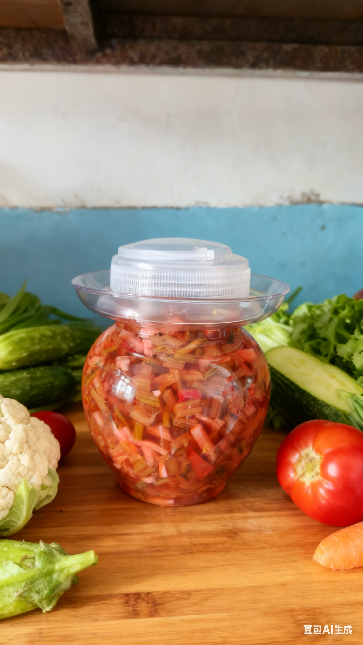 湖北竹溪本地特产酸萝卜杆