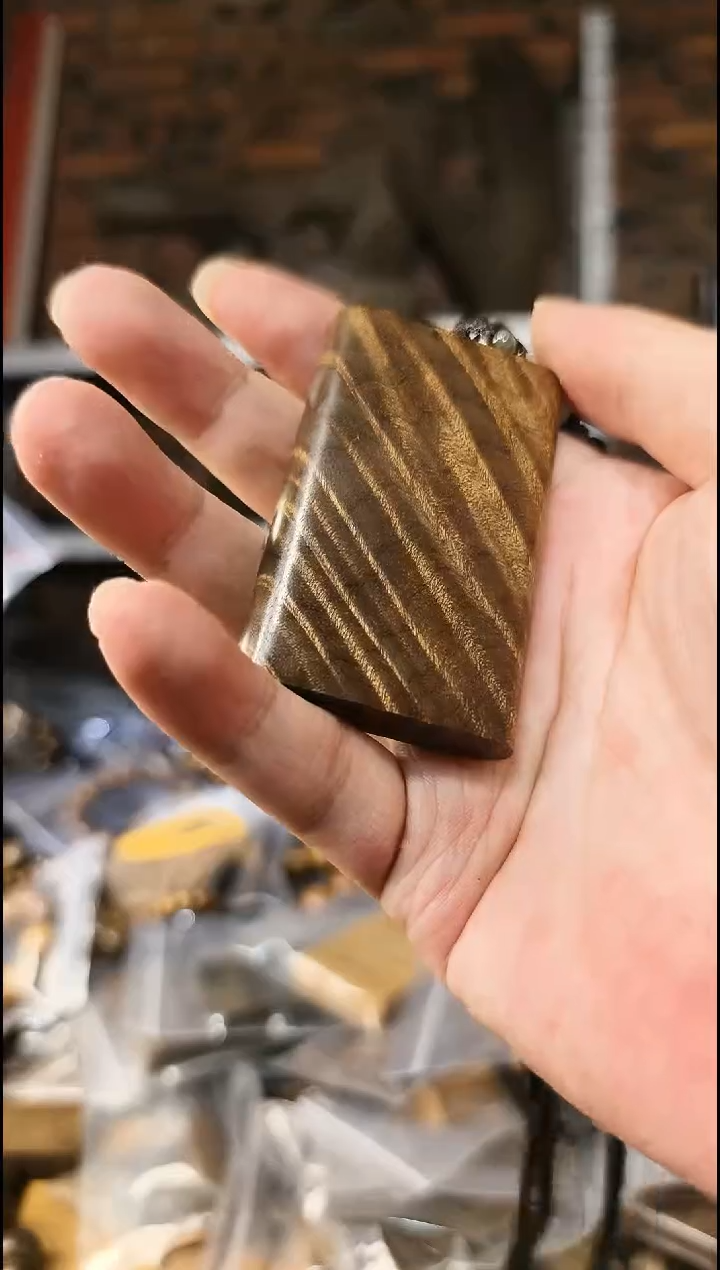 楠木（金丝楠）把件无事牌