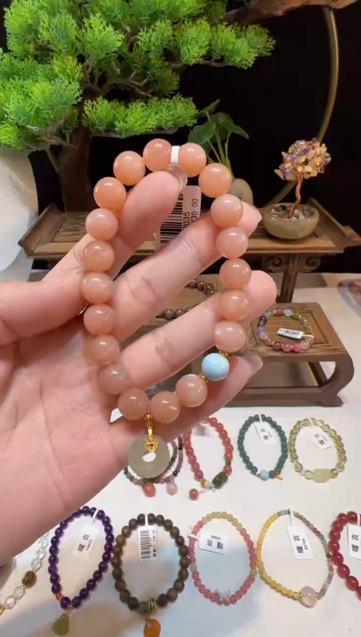 【闪购商品】长石手链未镶嵌@@手饰