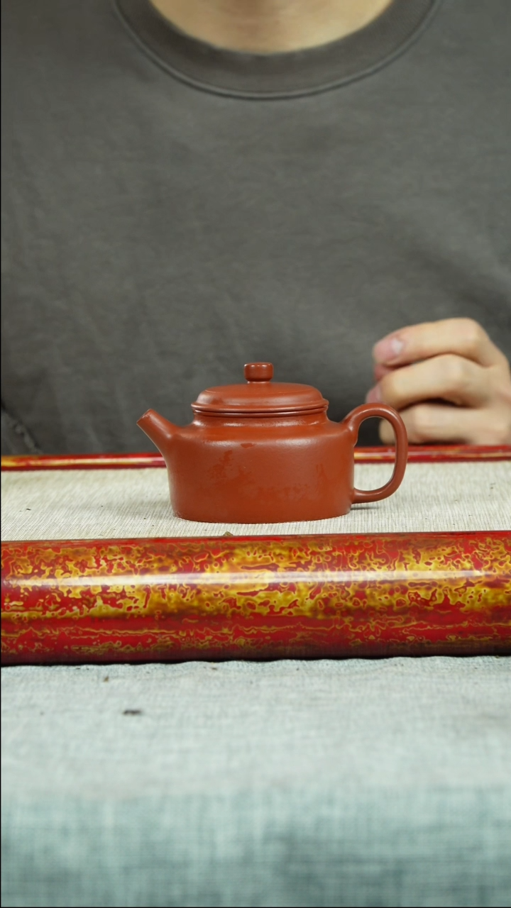 【闪购商品】紫砂茶壶德钟 大红袍 王超制