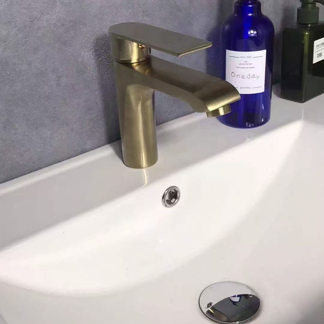 思可喜：全铜面盆水龙头冷热单冷两用家用洗漱台洗手盆龙头卫生间