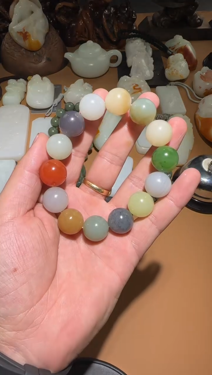 【闪购商品】和田玉手串未镶嵌和田玉