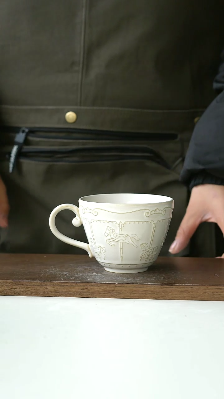 【闪购商品】陶瓷旋转木马微瑕@4-2@